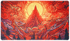 AF250012 Burning Mountain Playmat